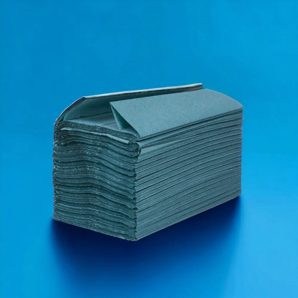 1 Ply - Blue - C-Fold - Paper Hand Towels | 4 Cases - Image 13