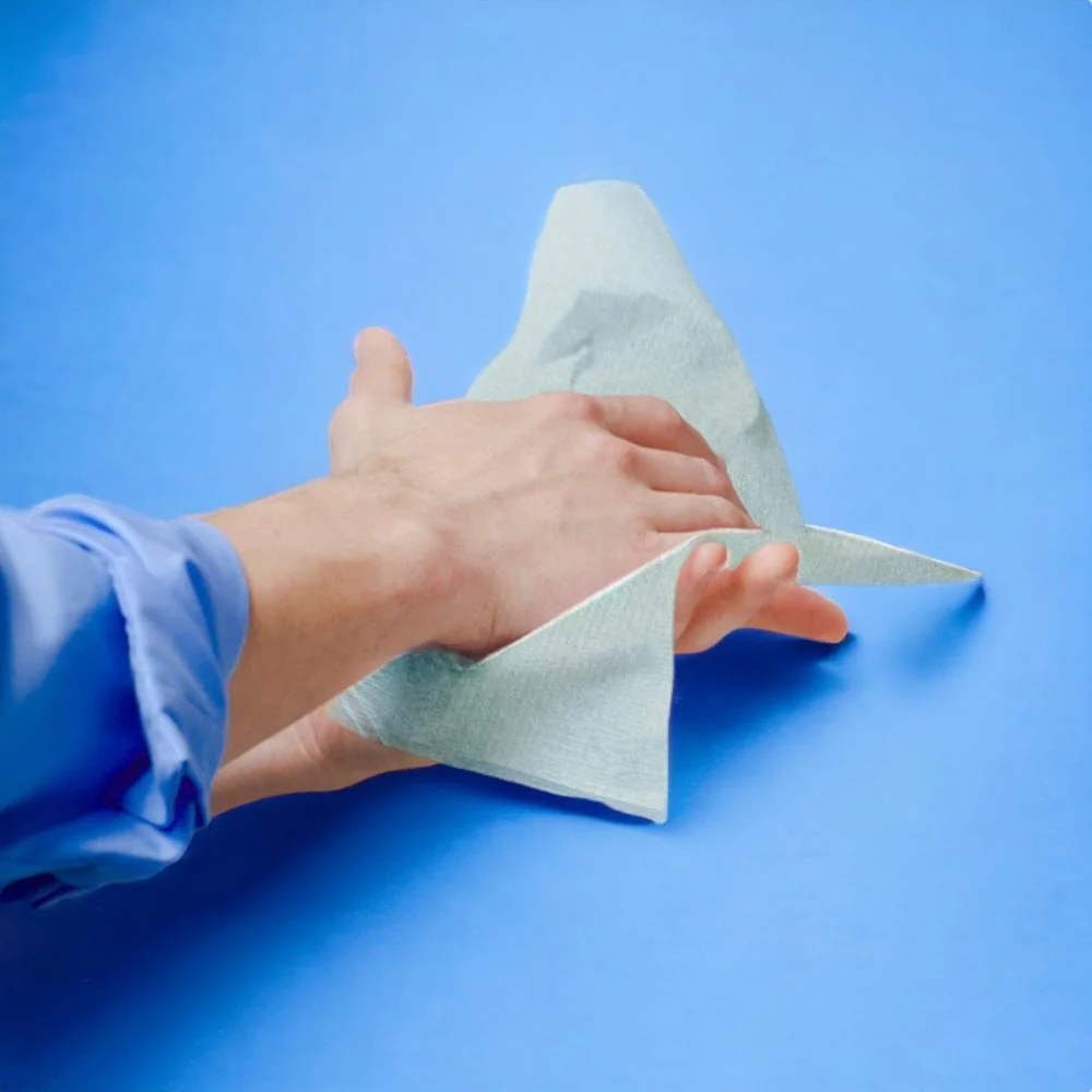 1 Ply - Blue - C-Fold - Paper Hand Towels | 4 Cases - Image 19