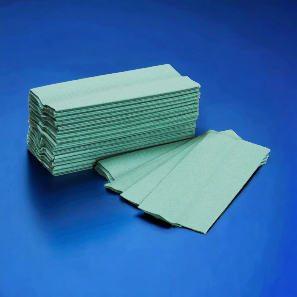 1 Ply - Green - C-Fold - Paper Hand Towels - Image 10
