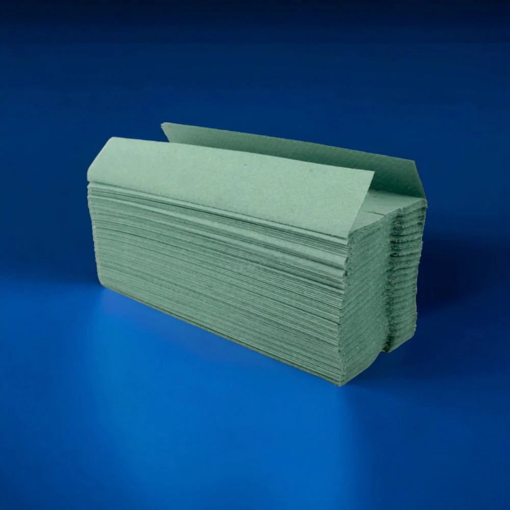 1 Ply - Green - C-Fold - Paper Hand Towels - Pallet | 90 Cases - Image 24