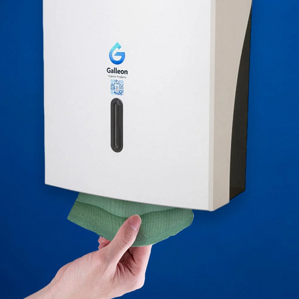 1 Ply - Green - C-Fold - Paper Hand Towels - Pallet | 90 Cases - Image 8