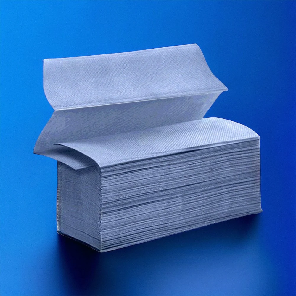 2 Ply - Blue - Interleaved - Paper Towels - Image 35