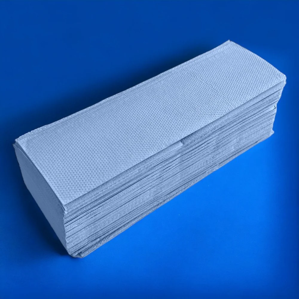 2 Ply - Blue - Interleaved - Paper Towels - Image 45