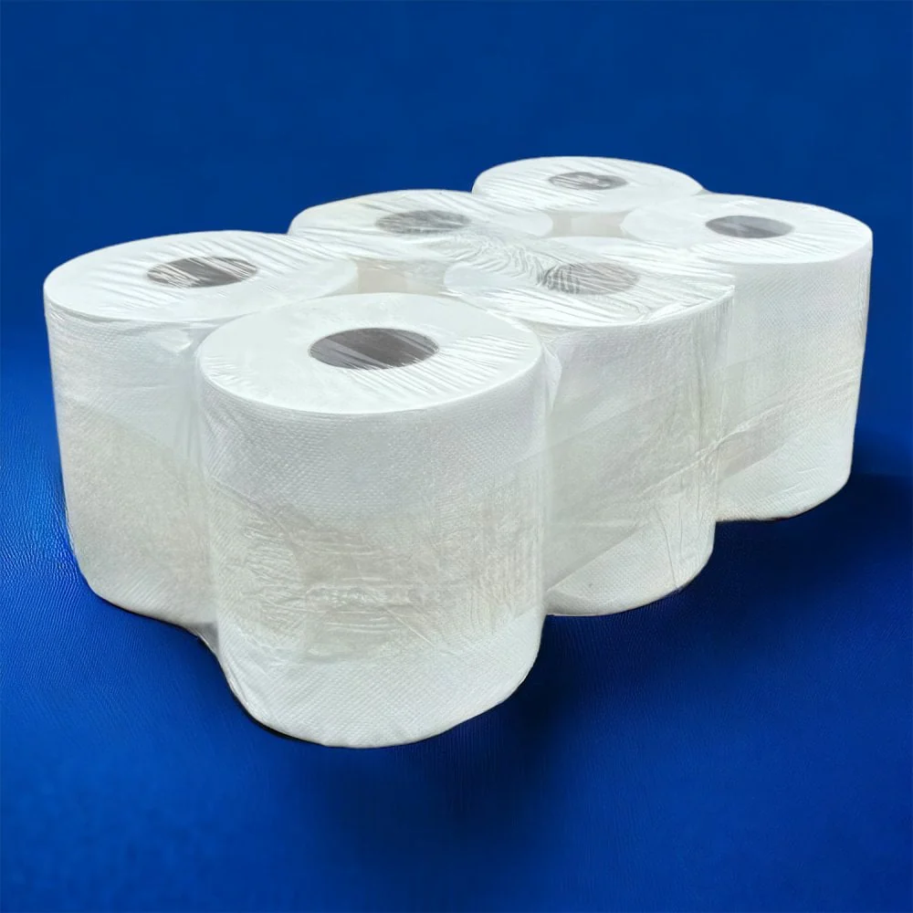 2 Ply White Centrefeed Rolls