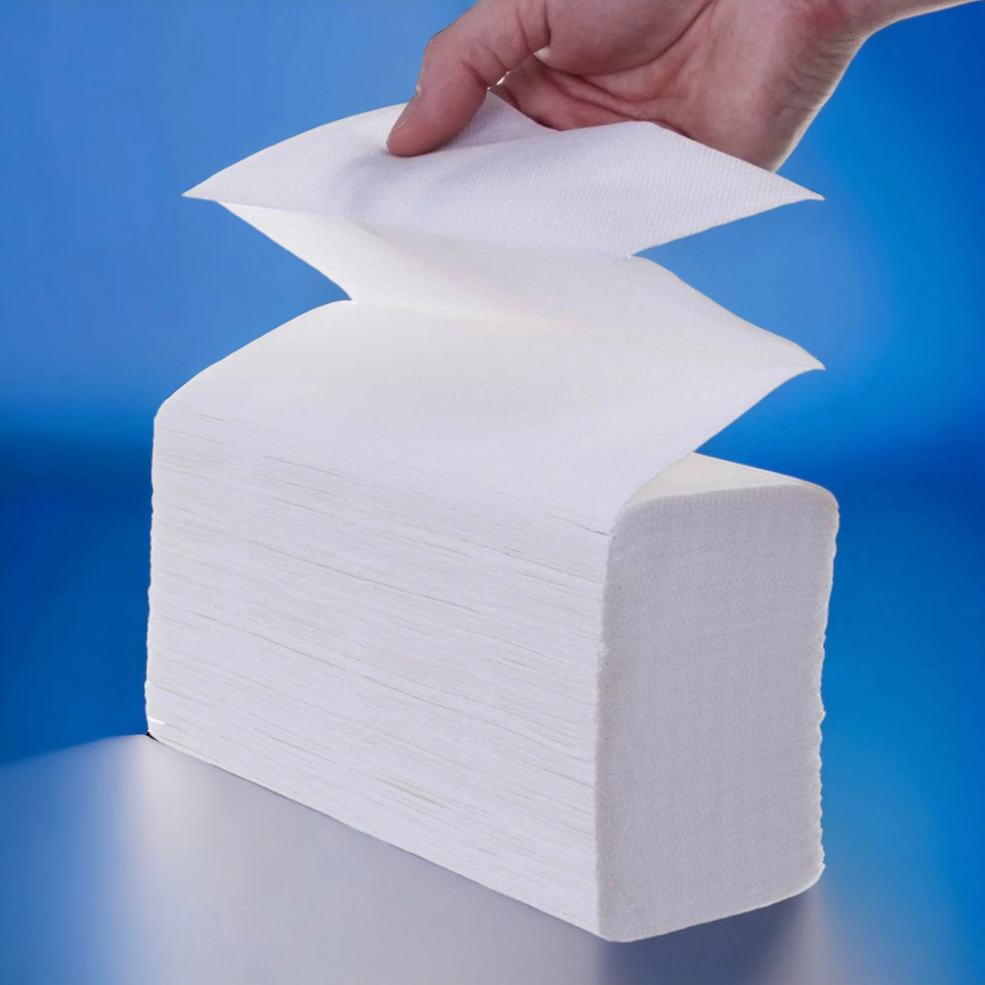 2 Ply - White - Interleaved - Paper Towels - Image 10