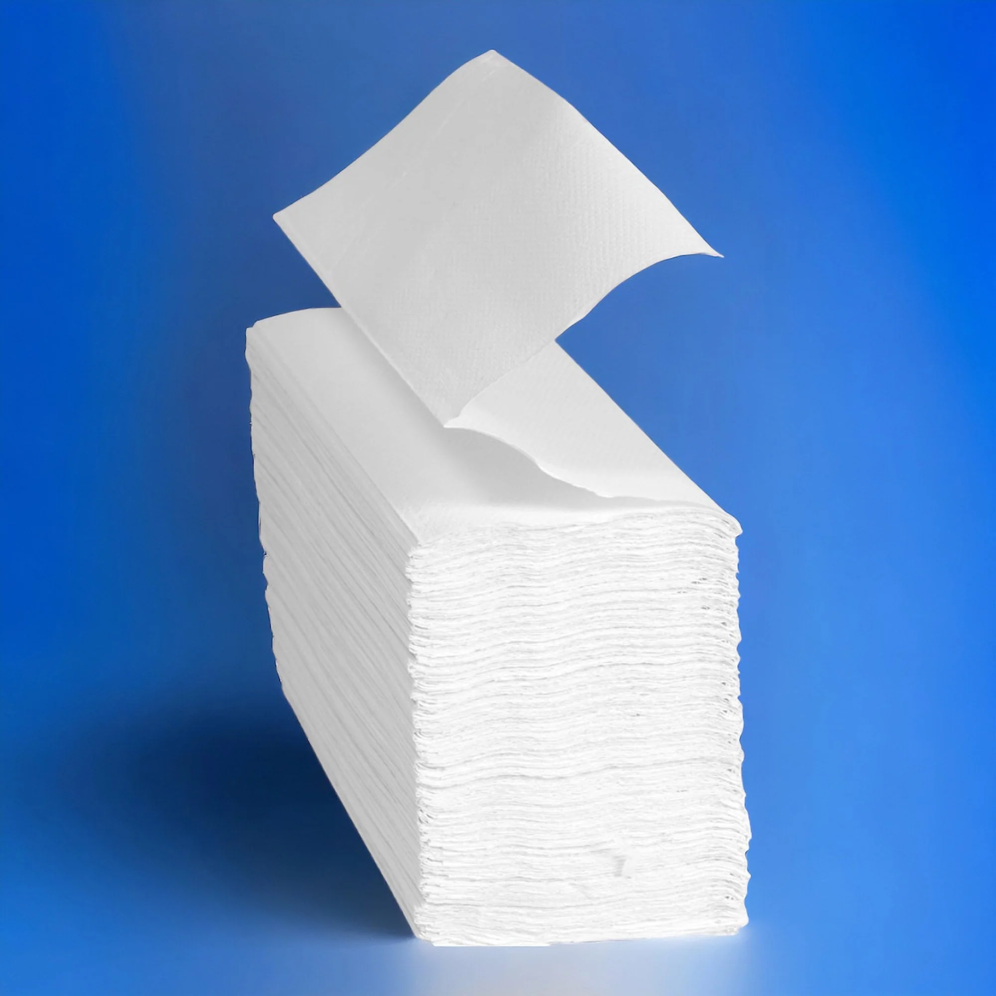2 Ply - White - Interleaved - Paper Towels - Image 5