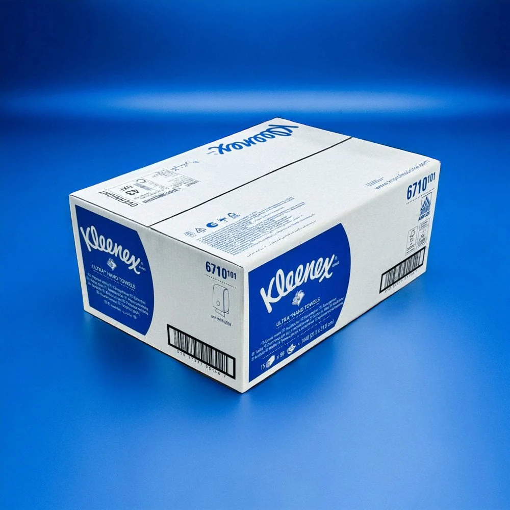 3 Ply - White - Interleaved - Paper Hand Towels - Image 5