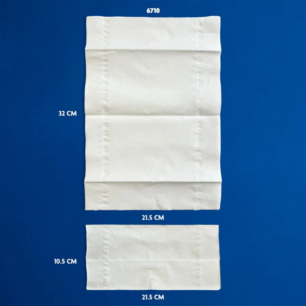 3 Ply - White - Interleaved - Paper Hand Towels - Image 6