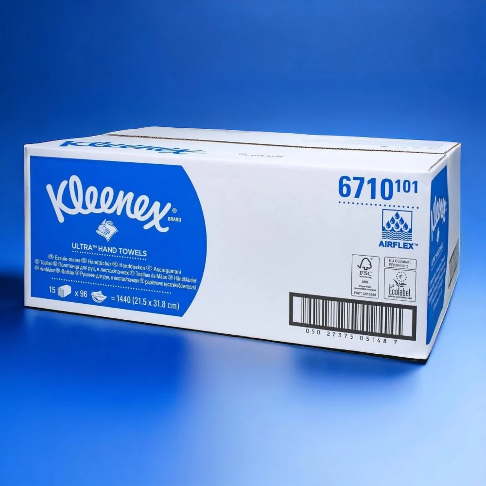 3 Ply - White - Interleaved - Paper Hand Towels - Image 9