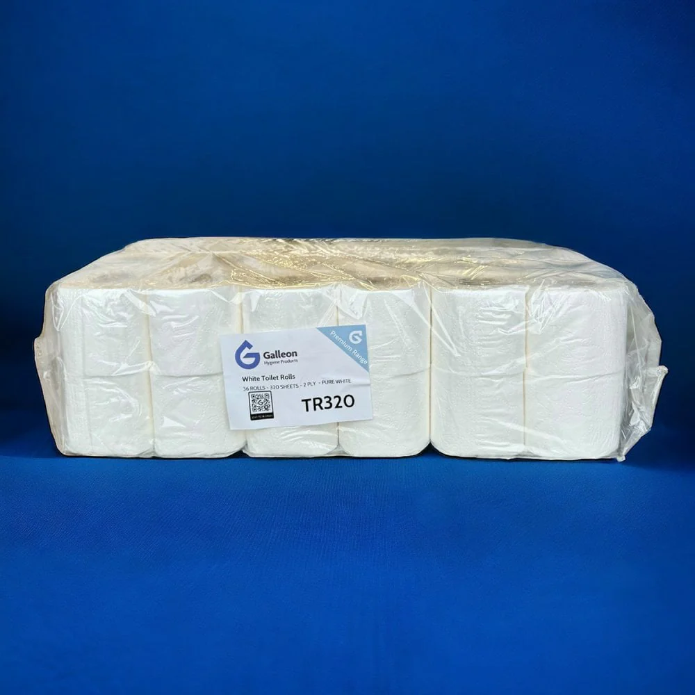 320 Sheet Toilet Rolls - 2 Ply - Embossed - Image 8