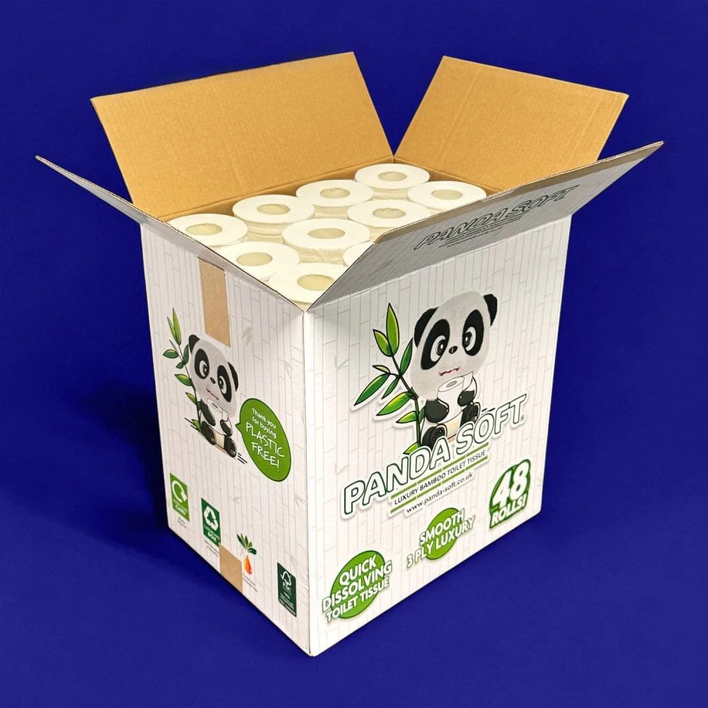 48 x Bamboo Toilet Rolls - 3 Ply - FSC® 100%, cert code INT-COC-005535.468 - Image 9