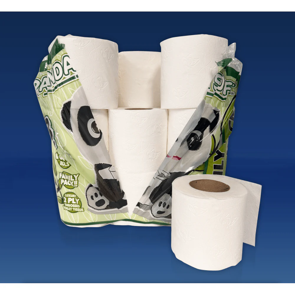 54 Luxury Embossed Toilet Rolls - 2 Ply - Image 3