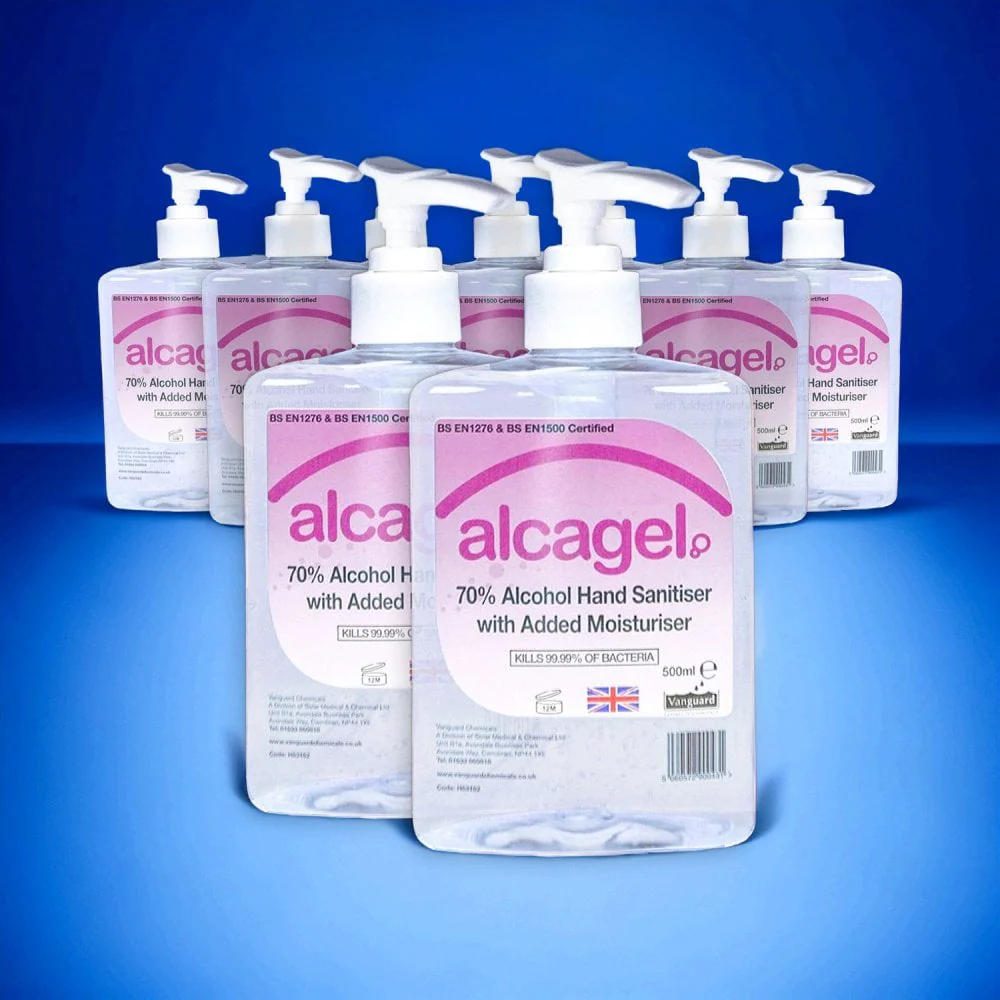 Alcohol Hand Sanitizer 70%  - 500ml Pump Bottles Pallet - Image 3