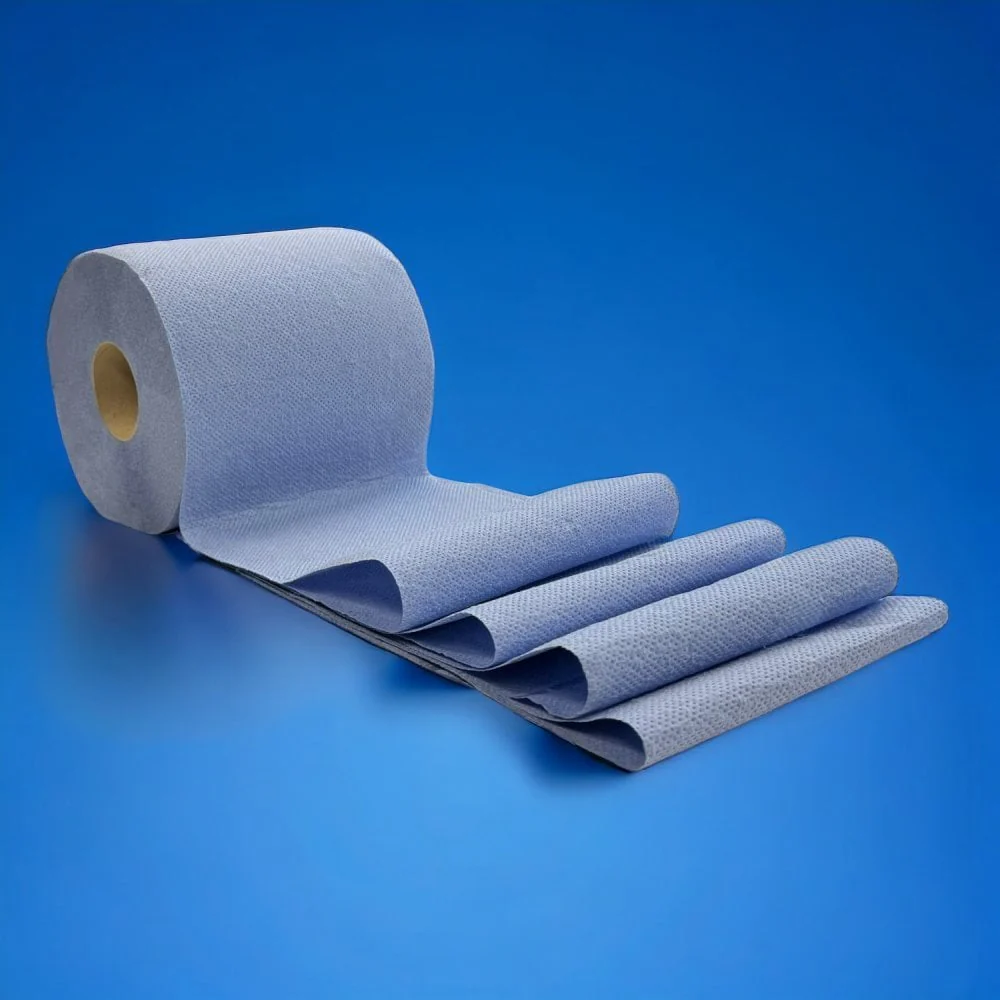 Bundle Offer: Wholesale Blue 2ply Centrefeed Rolls Bundle | 6 Cases - Image 3