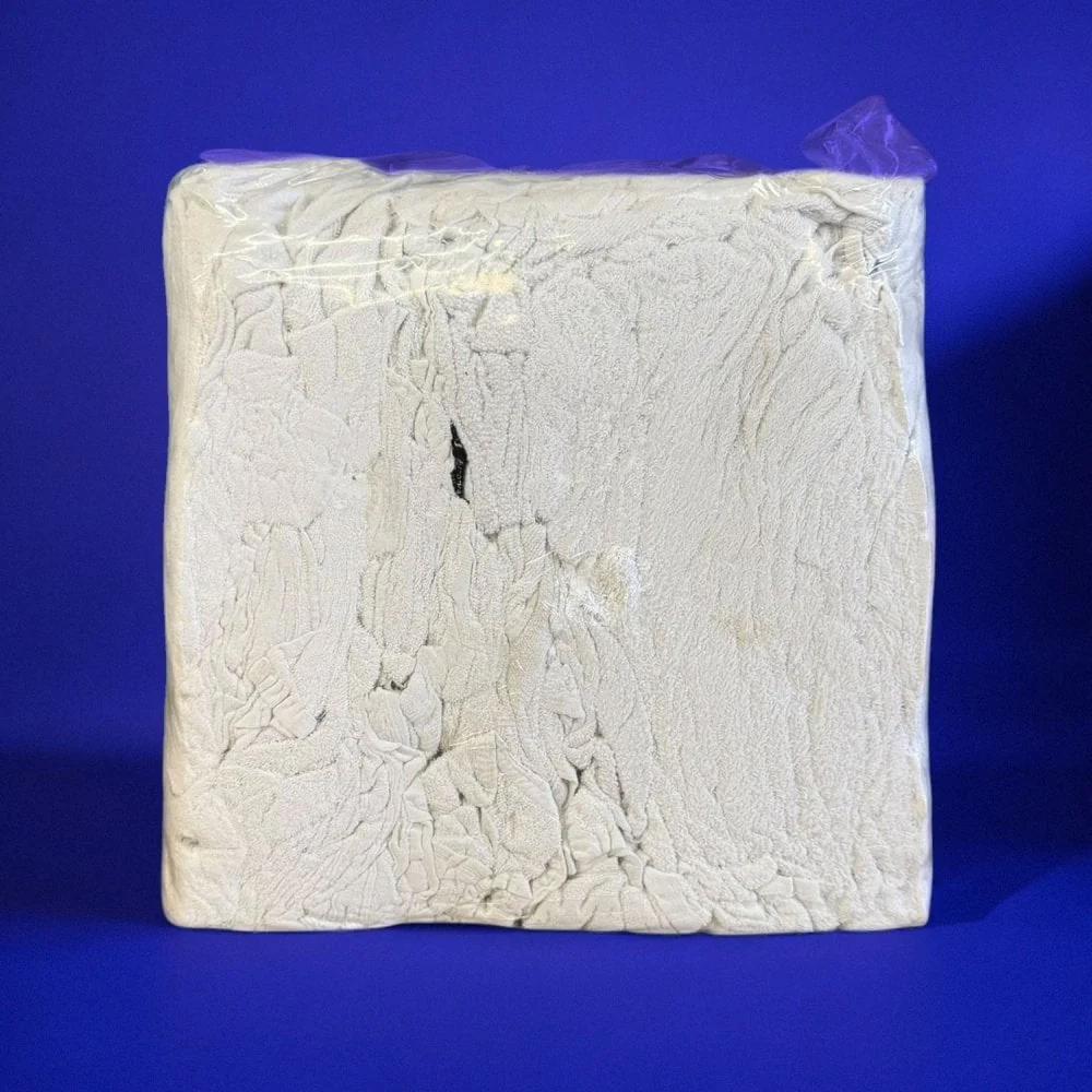 Cleaning Rags - Terry Toweling - White - Image 4
