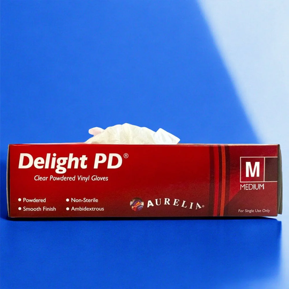 Delight - Vinyl Gloves - Powdered - Image 5