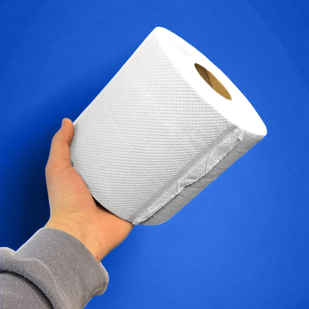 Embossed 2 Ply White Centrefeed Rolls - Image 6