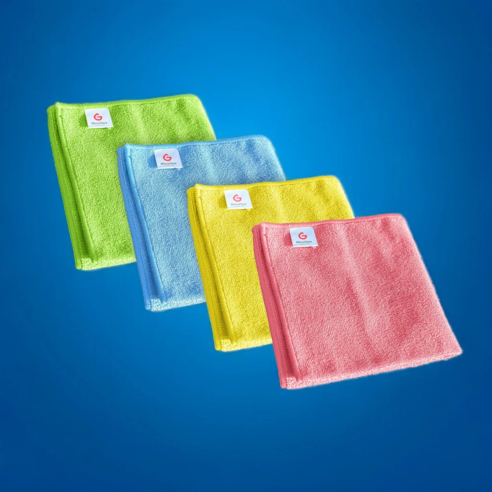 Galleon Mixed Colour Microfibre Cloths - Image 5