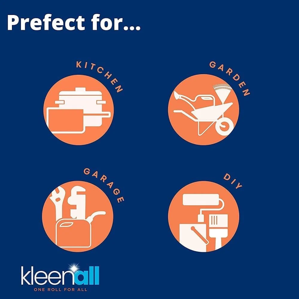 Kleenall Kitchen Rolls - 3 Ply x 12 Rolls | 4 Cases - Image 3