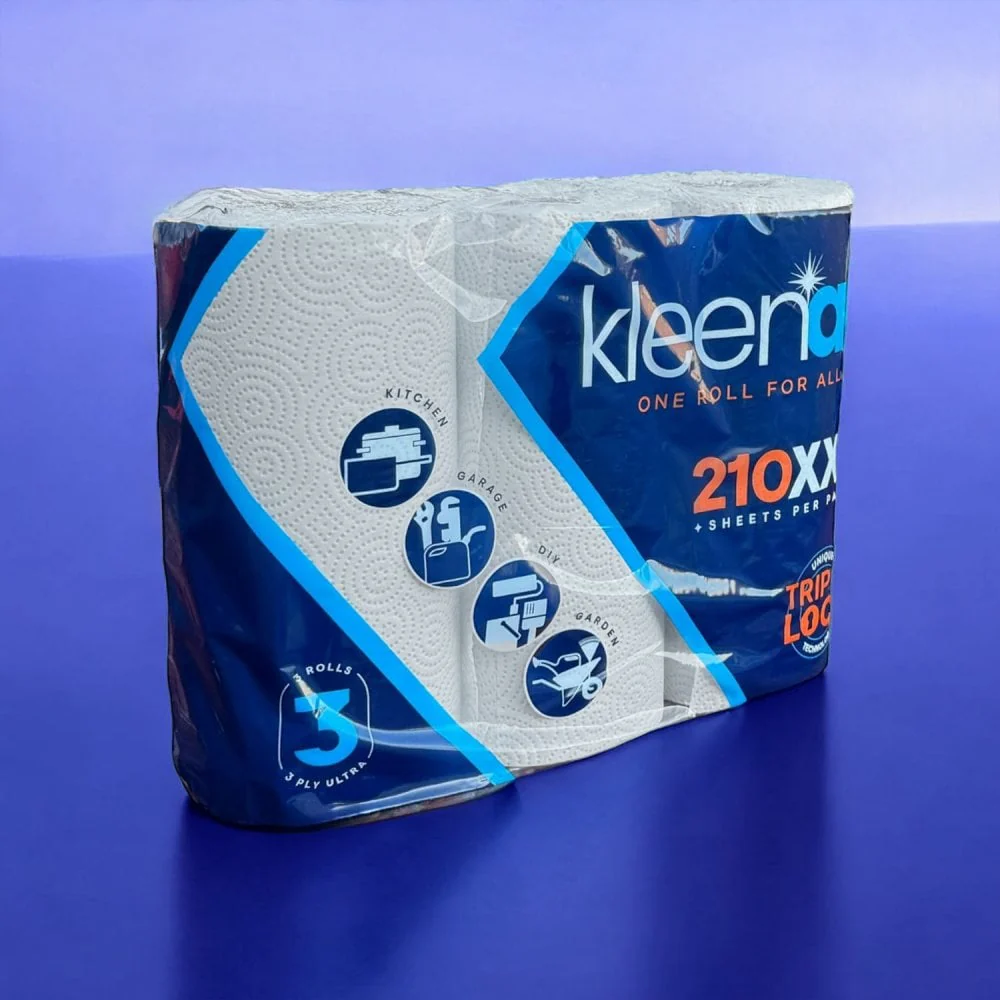 Kleenall Kitchen Rolls - 3 Ply x 12 Rolls - Image 5