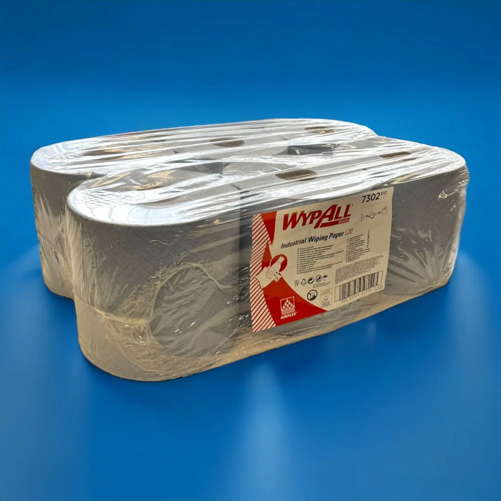 L20 Extra - 2 Ply Blue Airflex Centrefeed Rolls - Image 10