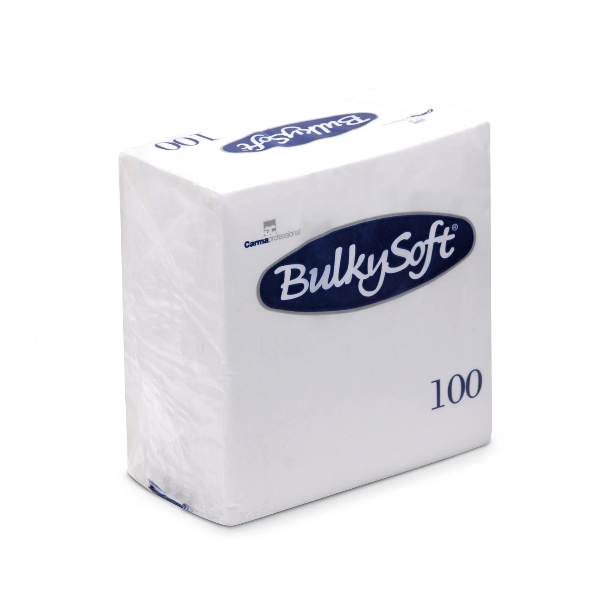 Lunch Napkin - 2 Ply - White - 33cm x 33cm - Image 2