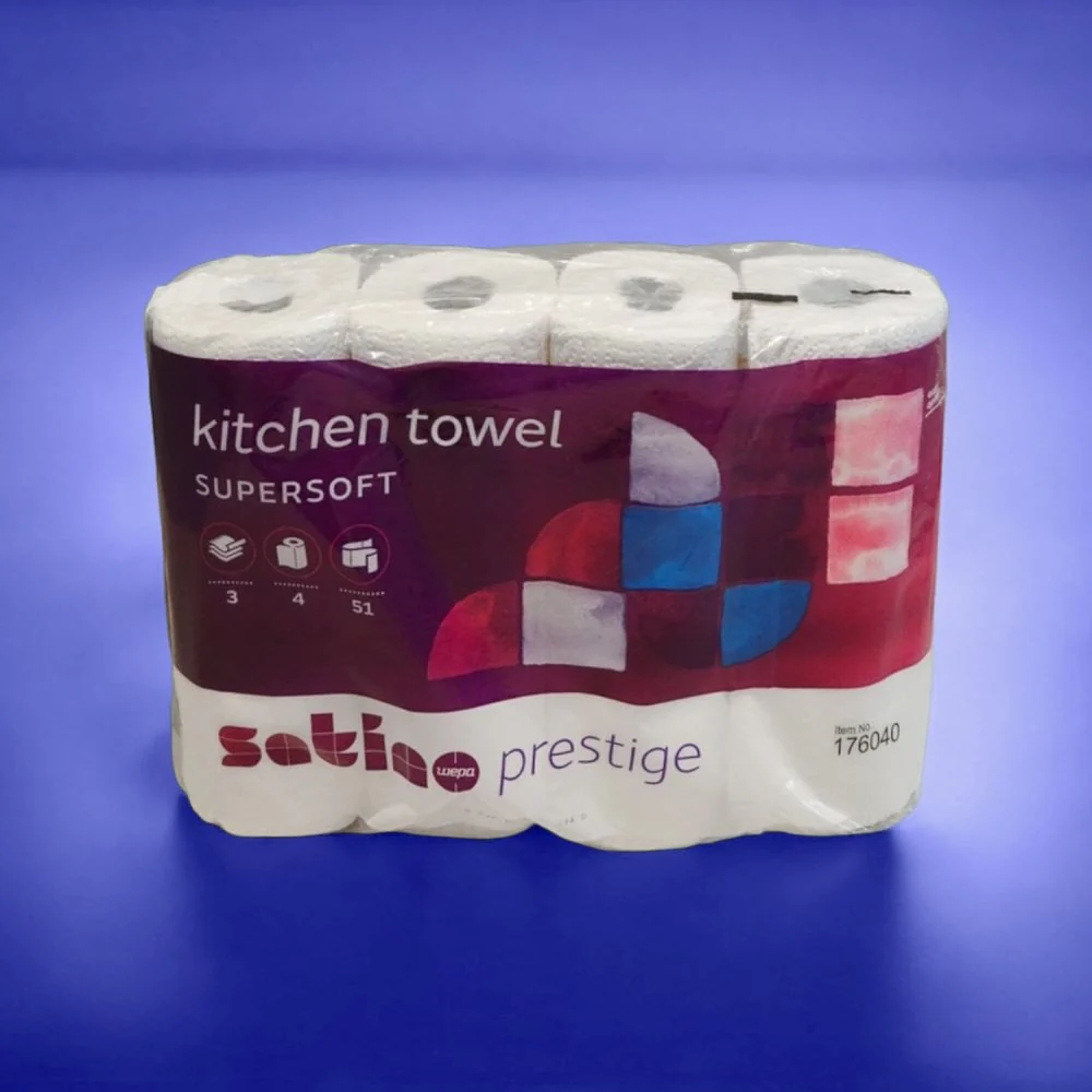 Prestige Premium Kitchen Rolls - 3 Ply x 32 Rolls - Image 3