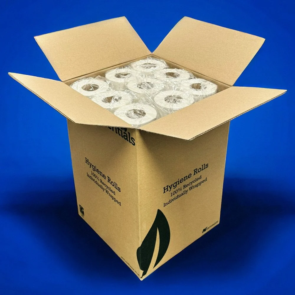 Recycled 2 Ply White Couch Rolls