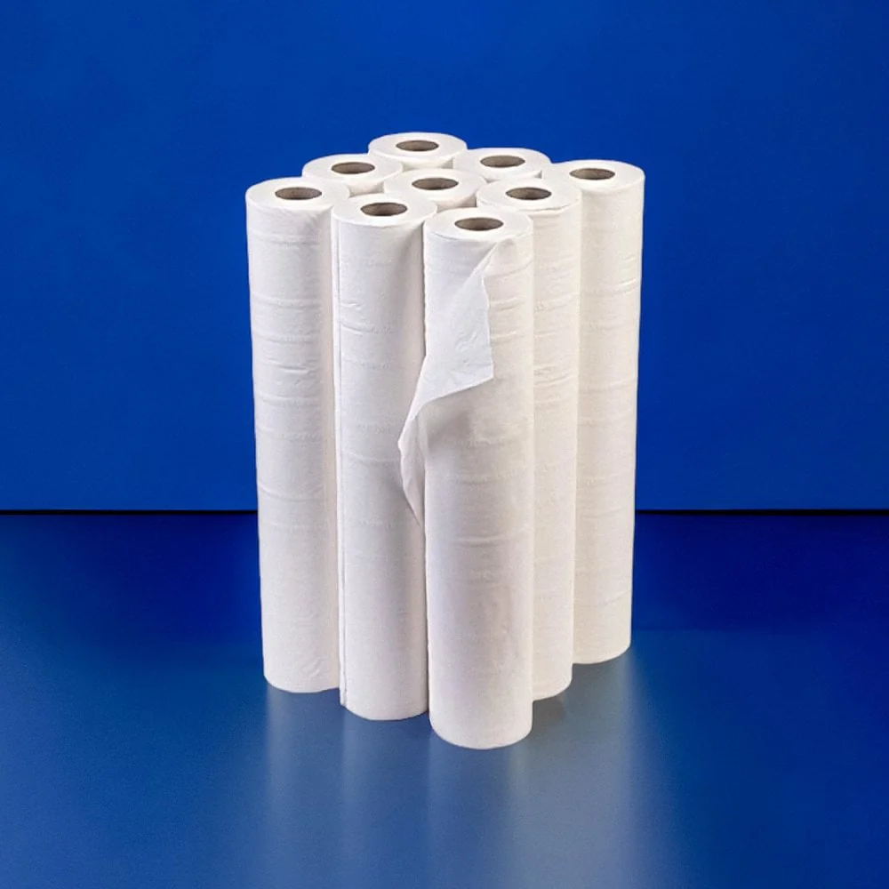Recycled 2 Ply White Couch Rolls Pallet Deal - Image 4