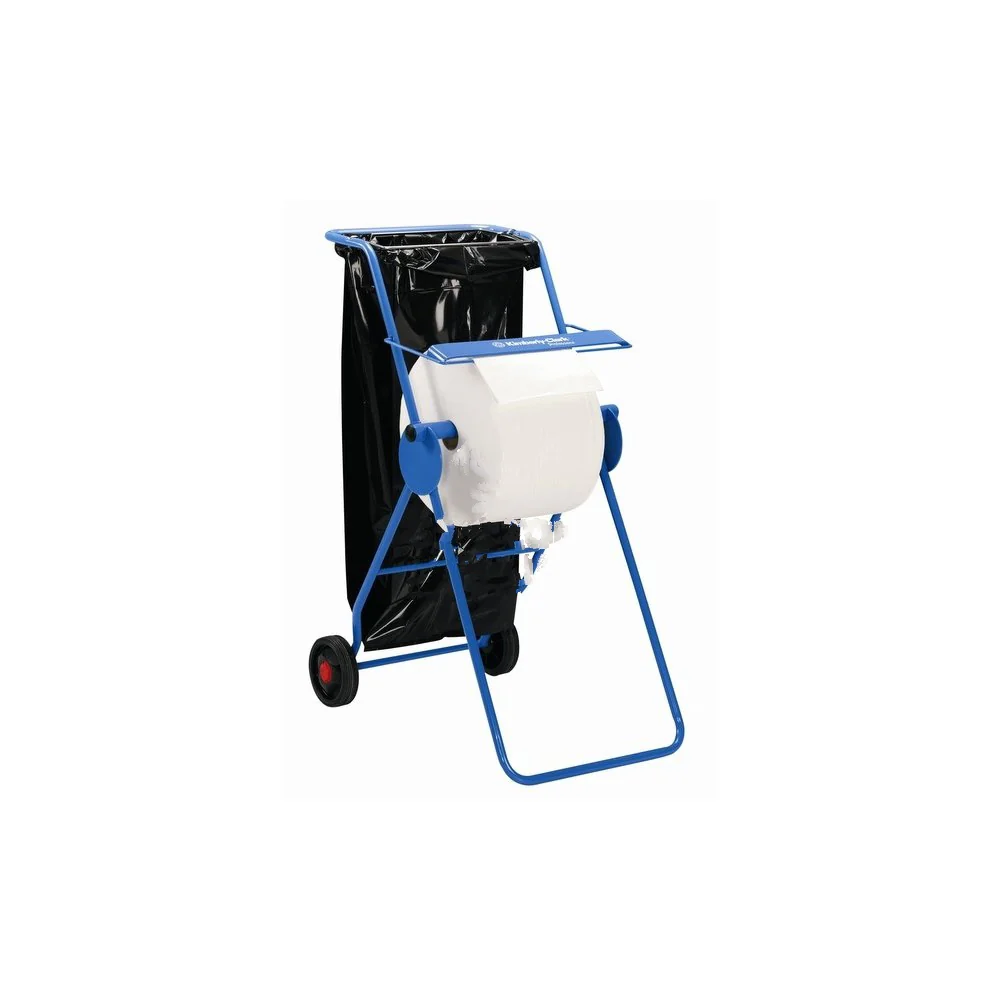 Workshop Wiper Roll Stand On Wheels - Image 2